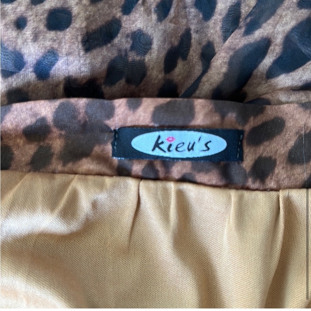 LEOPARD SKIRT - Picture 11 of 13